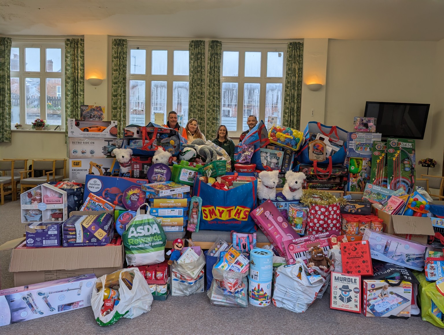 Donations from VolkerFitzpatrick for Christmas 2025.