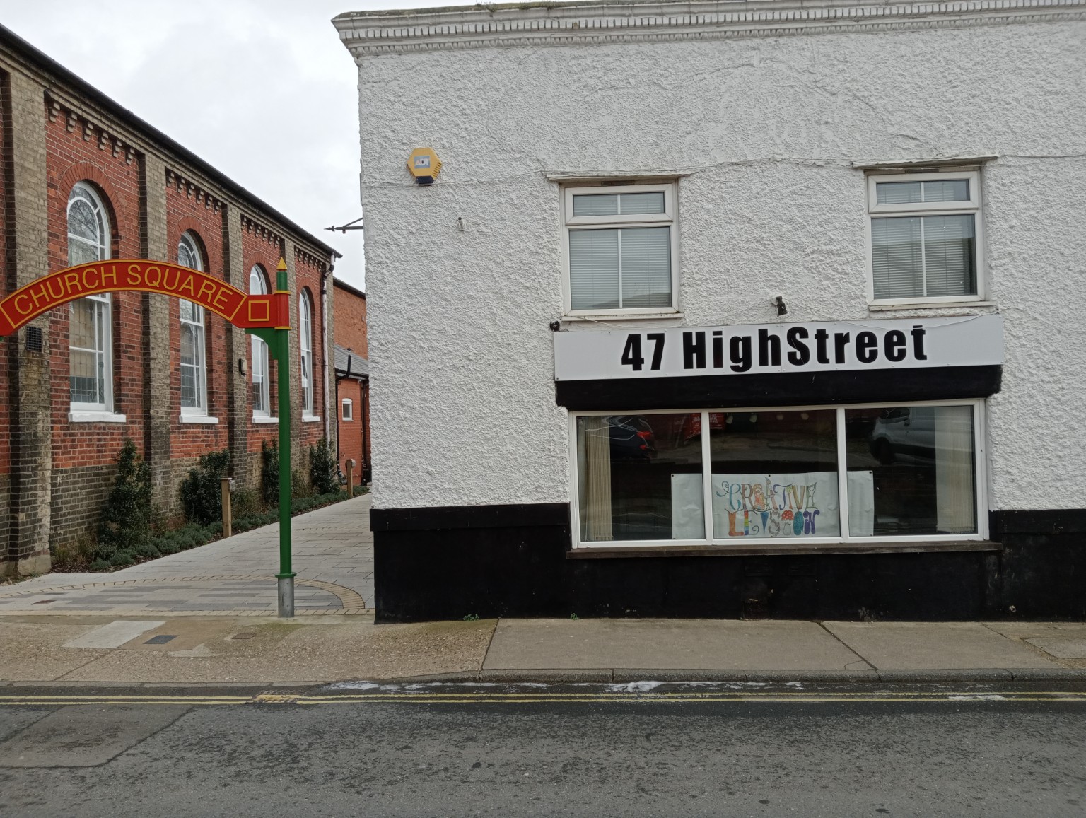 Project40Seven at 47 High Street beside the Church Square entrance